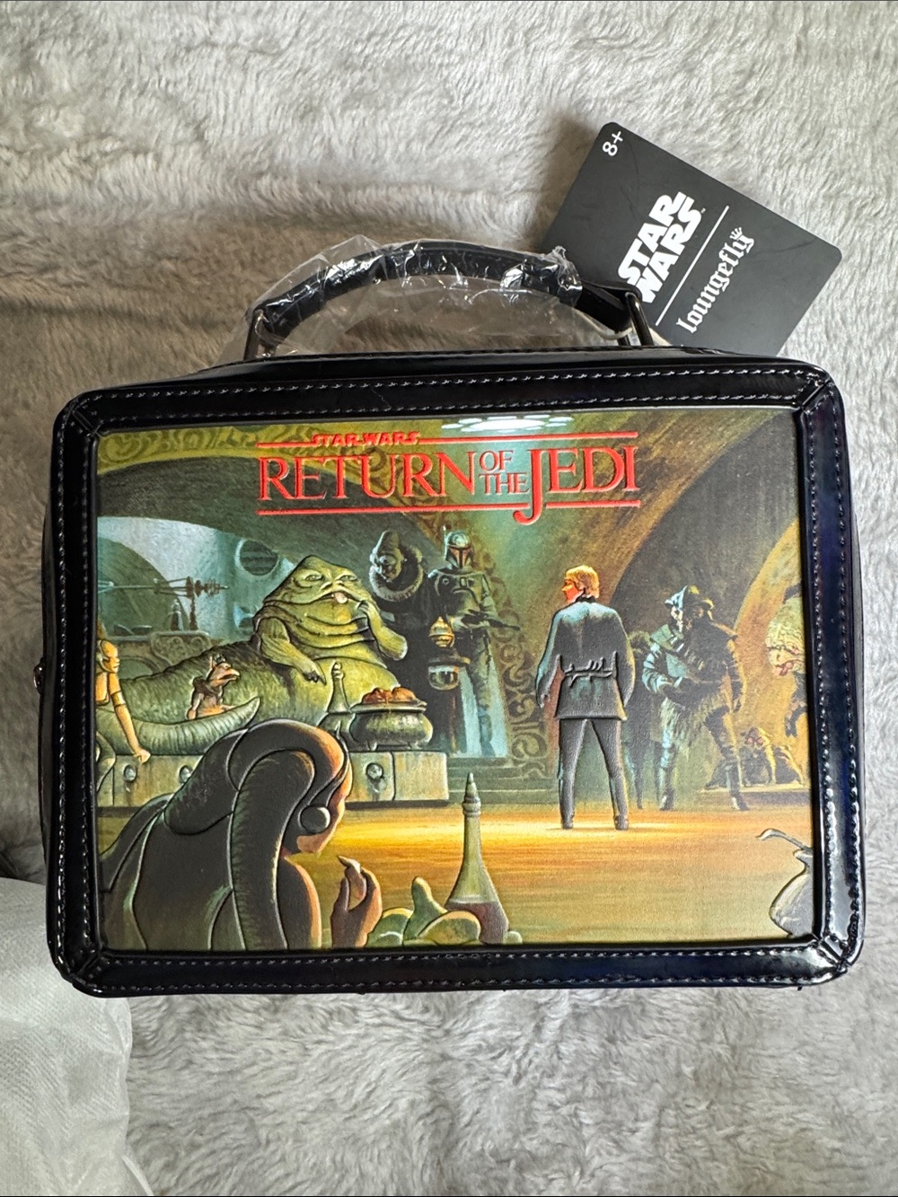 Loungefly Star Wars "Return Of The Jedi" Crossbody Bag/Lunchbox - Picture 8 of 13